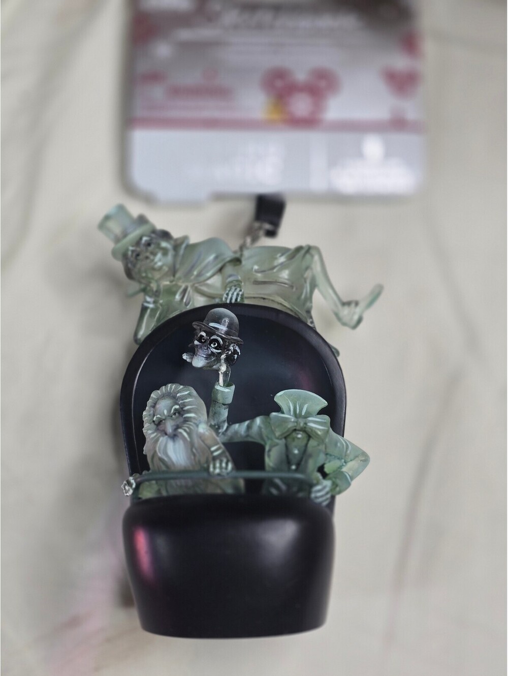 Disney Collectible Figurine Display Set - Glow/Translucent Green - NWT